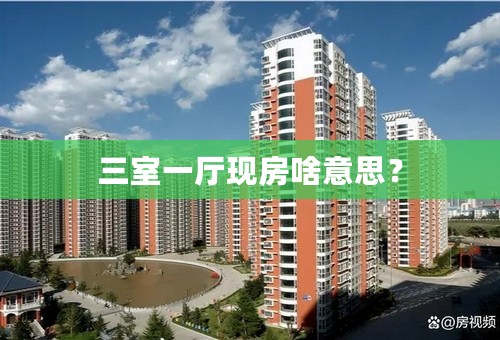 三室一厅现房啥意思？
