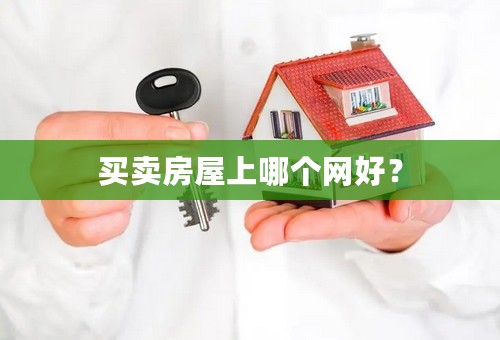 买卖房屋上哪个网好？