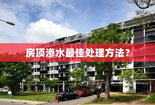 房顶渗水最佳处理方法？