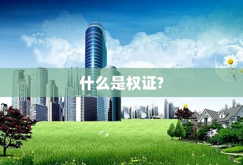 什么是权证?