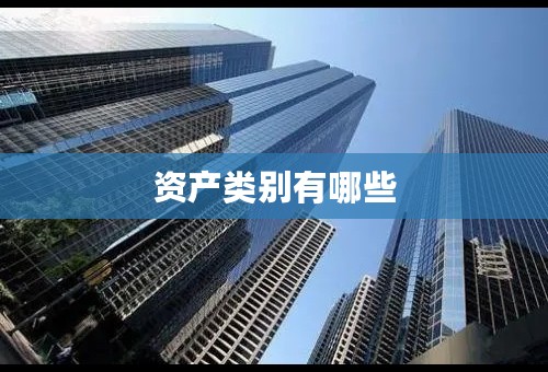 资产类别有哪些
