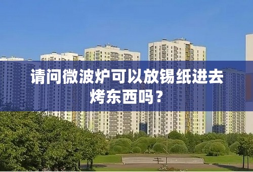 请问微波炉可以放锡纸进去烤东西吗？