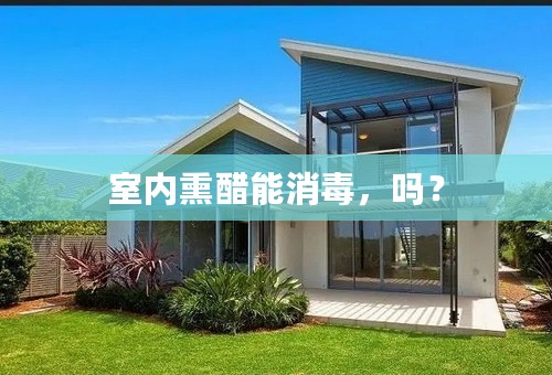 室内熏醋能消毒，吗？