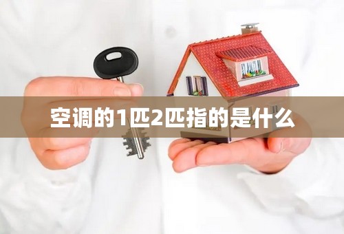 空调的1匹2匹指的是什么