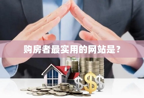购房者最实用的网站是？