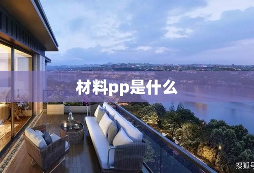 材料pp是什么