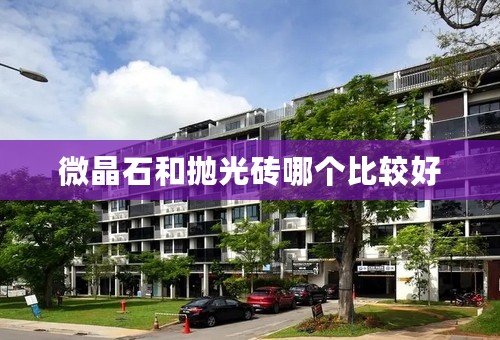 微晶石和抛光砖哪个比较好