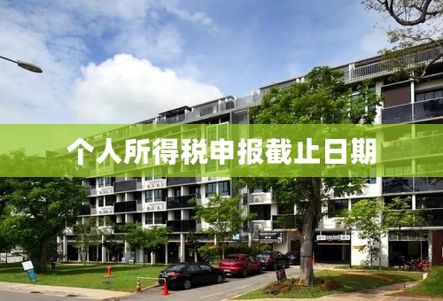 个人所得税申报截止日期