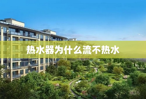 热水器为什么流不热水