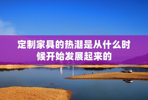 定制家具的热潮是从什么时候开始发展起来的