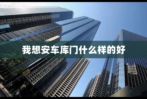 我想安车库门什么样的好