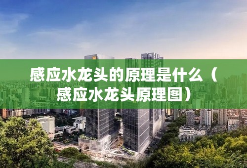 感应水龙头的原理是什么（感应水龙头原理图）
