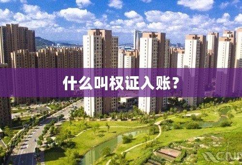什么叫权证入账？