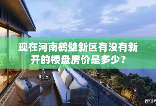 现在河南鹤壁新区有没有新开的楼盘房价是多少？