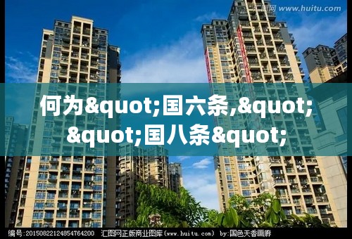何为"国六条,""国八条"