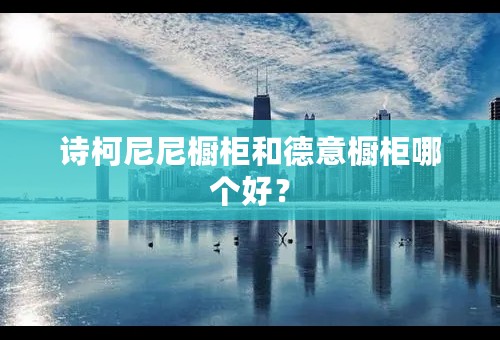 诗柯尼尼橱柜和德意橱柜哪个好？