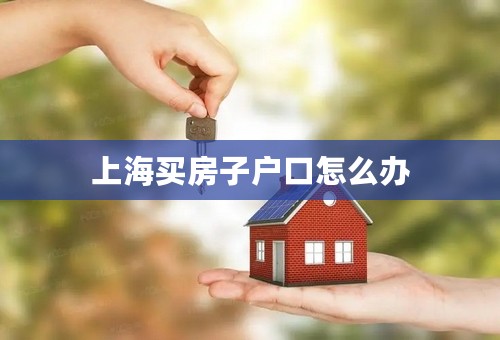 上海买房子户口怎么办