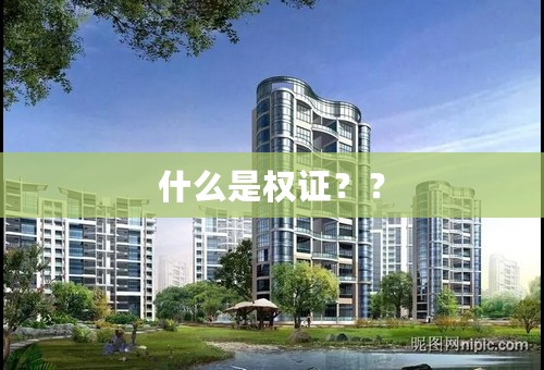 什么是权证？？