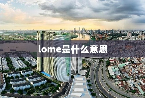 lome是什么意思
