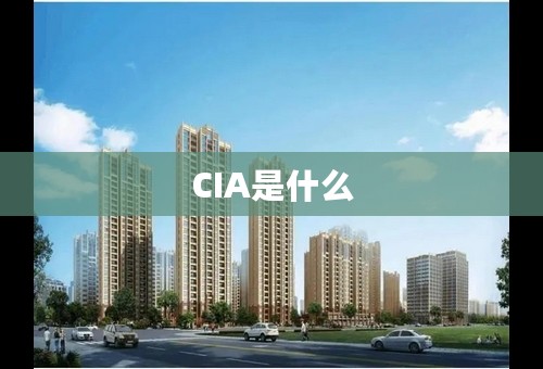CIA是什么
