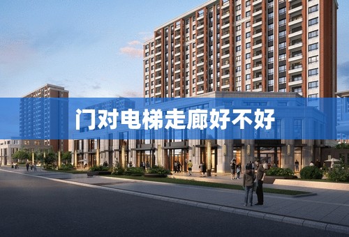 门对电梯走廊好不好