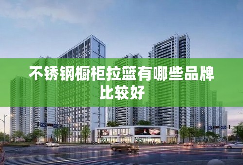 不锈钢橱柜拉篮有哪些品牌比较好