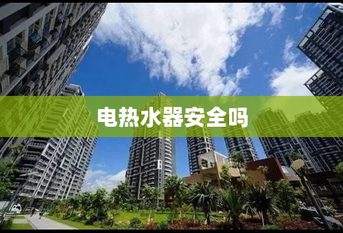 电热水器安全吗