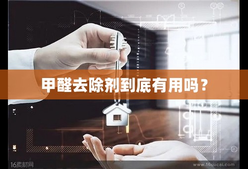 甲醛去除剂到底有用吗？