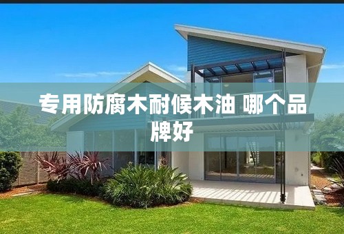 专用防腐木耐候木油 哪个品牌好