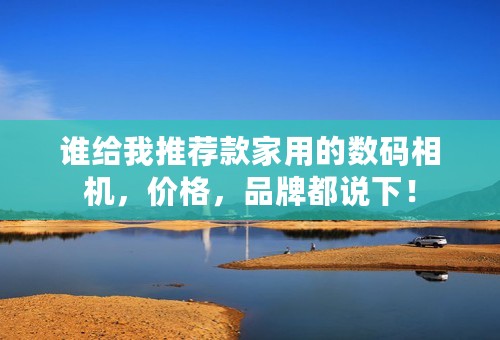 谁给我推荐款家用的数码相机，价格，品牌都说下！