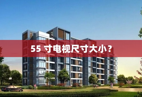55 寸电视尺寸大小？