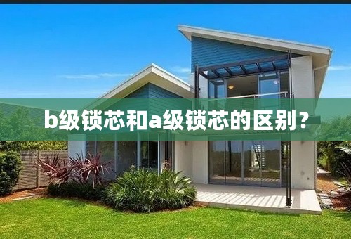 b级锁芯和a级锁芯的区别？
