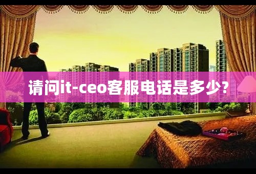 请问it-ceo客服电话是多少?