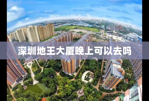 深圳地王大厦晚上可以去吗