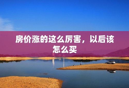房价涨的这么厉害，以后该怎么买