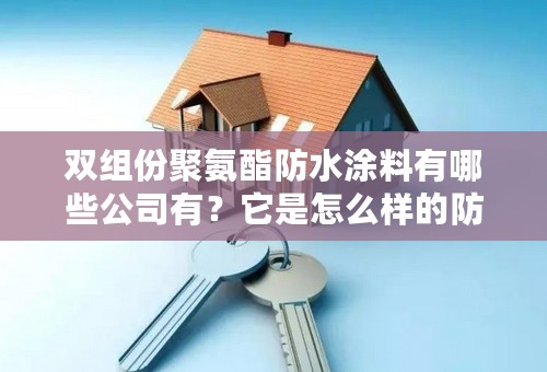 双组份聚氨酯防水涂料有哪些公司有？它是怎么样的防水涂料！