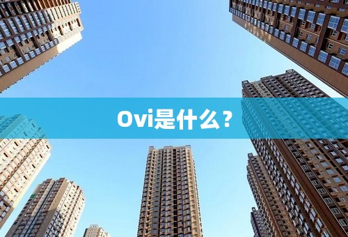 Ovi是什么？