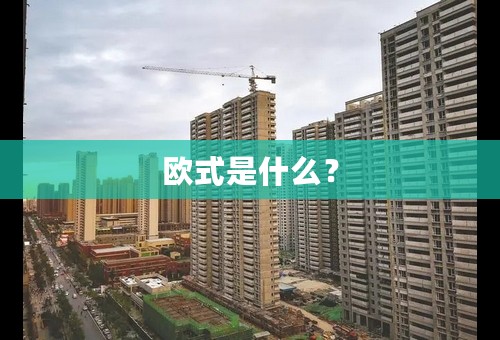 欧式是什么？