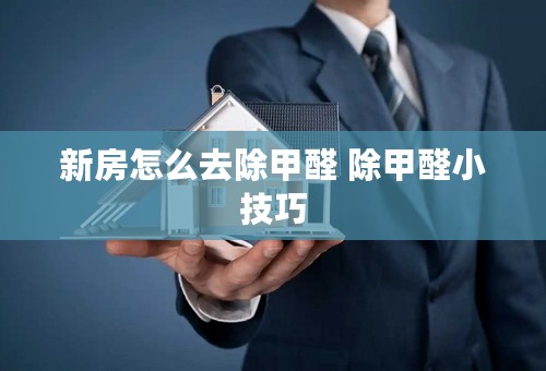 新房怎么去除甲醛 除甲醛小技巧