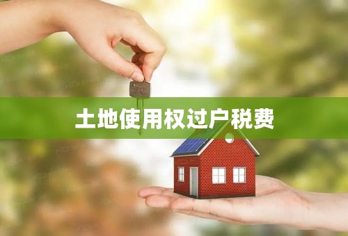 土地使用权过户税费