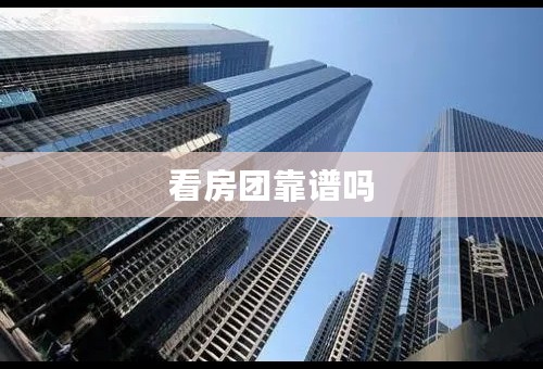 看房团靠谱吗