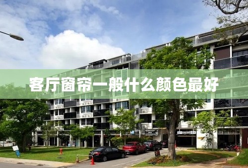 客厅窗帘一般什么颜色最好