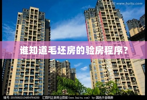 谁知道毛坯房的验房程序？