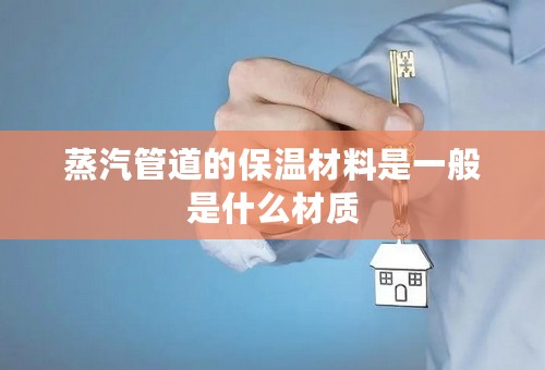 蒸汽管道的保温材料是一般是什么材质