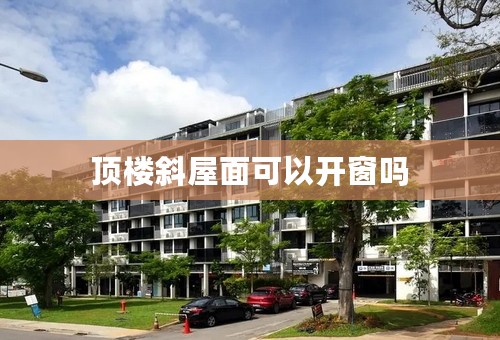 顶楼斜屋面可以开窗吗