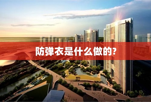 防弹衣是什么做的?