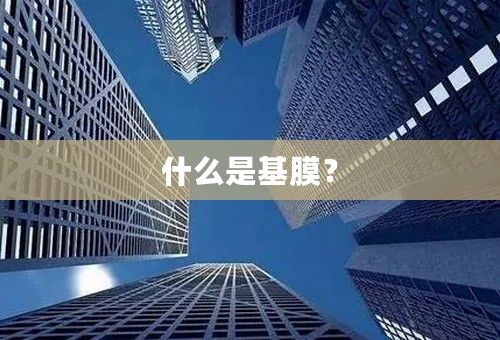 什么是基膜？