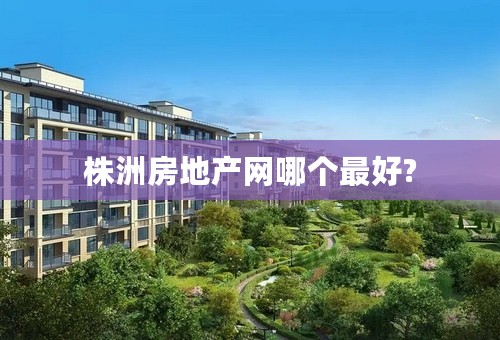 株洲房地产网哪个最好?