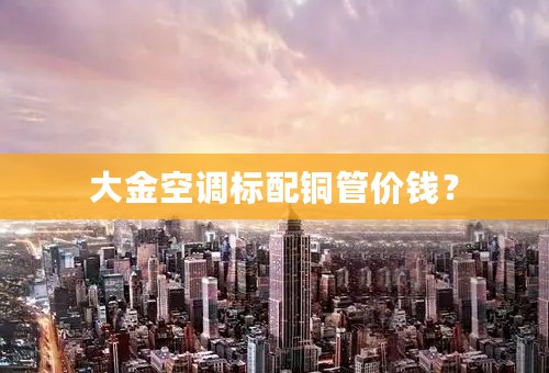 大金空调标配铜管价钱？