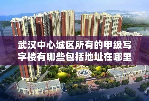 武汉中心城区所有的甲级写字楼有哪些包括地址在哪里